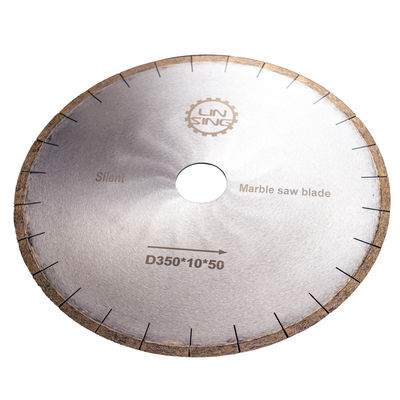 Metalen poeder grondstof D400mm Segmented Diamond Saw Blades voor het snijden van marmer