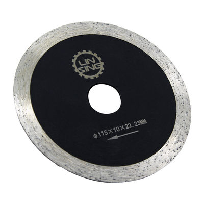 Geen scheuren 10 inch Lapidary Diamant zag mes 4-9in Blade Diameter natte tegels zagen Snijden