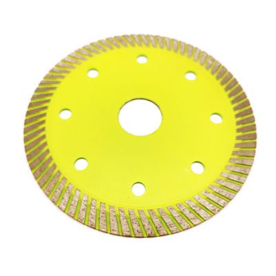Metalen poeder Diamanten cirkelzaagblad zonder scheuren 4 inch Ultra dun voor steensnijwerk