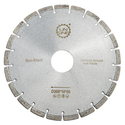 Zilveren professionele 12 inch diamanten cirkelzaagmes voor calciumsilicaat snijplaat