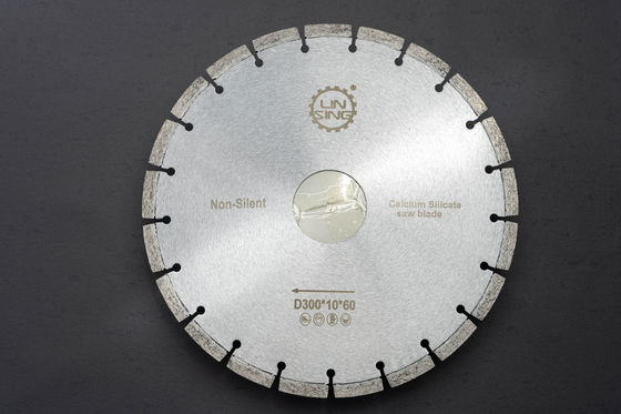 Zilveren professionele 12 inch diamanten cirkelzaagmes voor calciumsilicaat snijplaat