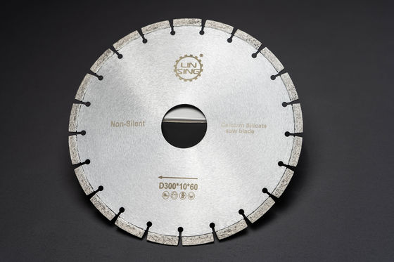 Zilveren professionele 12 inch diamanten cirkelzaagmes voor calciumsilicaat snijplaat