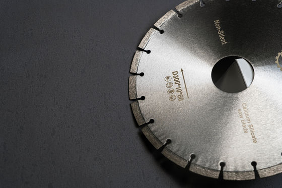 Zilveren professionele 12 inch diamanten cirkelzaagmes voor calciumsilicaat snijplaat