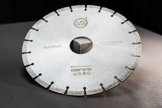 Zilveren professionele 12 inch diamanten cirkelzaagmes voor calciumsilicaat snijplaat