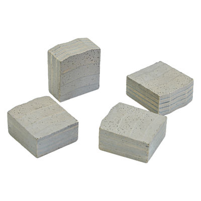 Op maat gemaakte M-type diamantsegmenten 24*11.6/12.4*20 mm voor het snijden van tegels van granietblokken