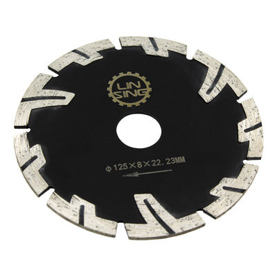 D125mm Segmented T Type Protective Teeth Cutting Disc voor droog snijden goede prijzen