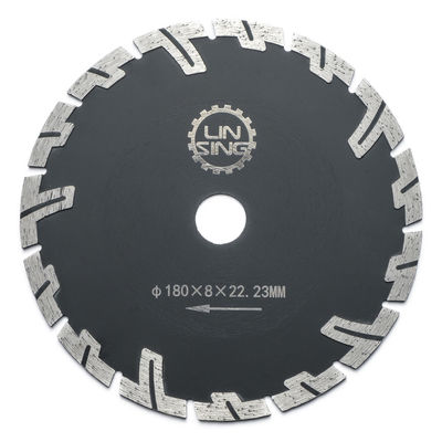 Warmpers D230mm T-type Diamantgereedschap voor het droog snijden van steen met beschermende tanden