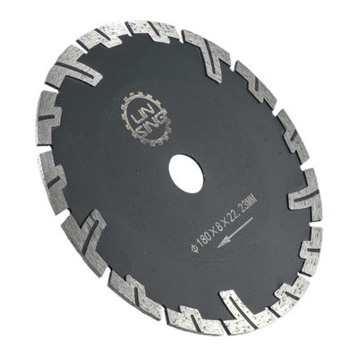 Duurzaam metalen snijden Diamanten schijf D230mm T type beschermingstanden voor steen