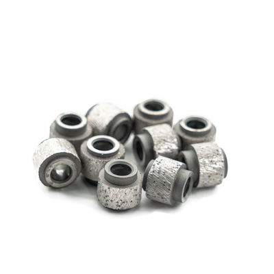D11.0mm Vacuumbrazen diamantdraadzaagkraal voor snelle snijwerktuigen