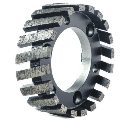 20 mm Segmenthoogte Diamant Stubbing Wheel Boorgereedschap voor het frezen van granietmarmer