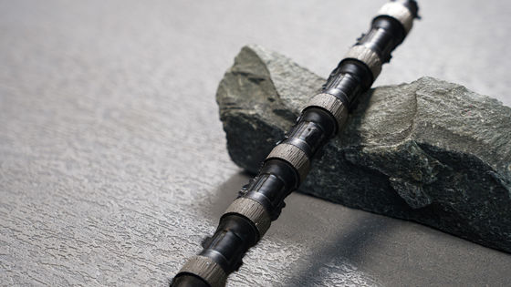 D11.5MM D12MM Diamantdraadzaagtouw voor het snijden van gemengd staal-beton in steengroeven