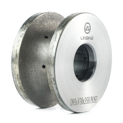 60 Grit hars bond diamant slijp- en poetswiel voor het profileren van steenkanten
