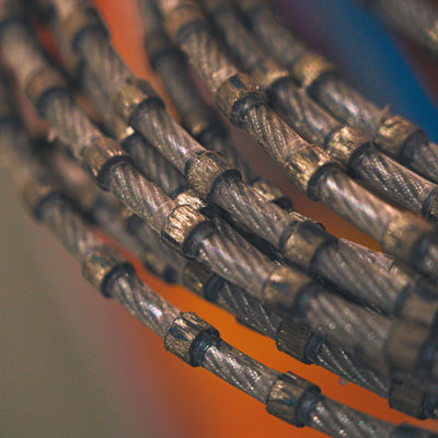 Diamantdraadzaag voor het profileren van D11.0 mm en D8.3 mm met diamant en metaalpoeder
