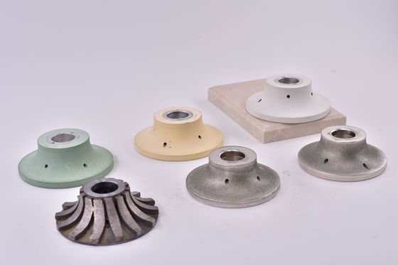 Gepersonaliseerde kleuren CNC-profielwiel voor graniet/marmer op CNC-machine materiaal set