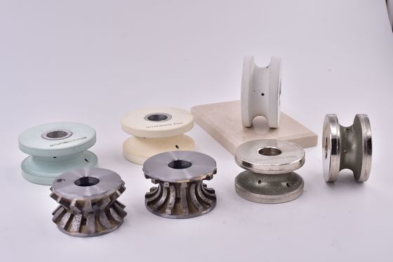 Gepersonaliseerde kleuren CNC-profielwiel voor graniet/marmer op CNC-machine materiaal set