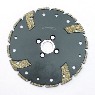 Diamantgereedschap 350 mm Elektroplaat Diamantzaagblad voor het snijden van granietmarmersteen