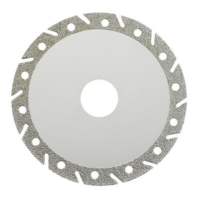 Diamantgereedschap 350 mm Elektroplaat Diamantzaagblad voor het snijden van granietmarmersteen
