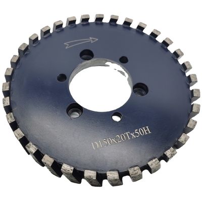150 mm CNC-stoppwiel op maat voor nauwkeurige granit-marmer-kwartsprofielvorming