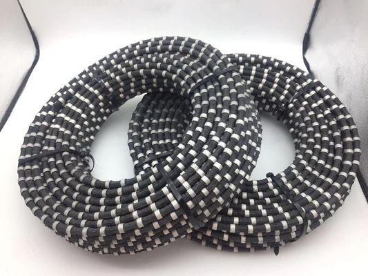 Rubber Spring Diamond Wire Saw Rope voor graniet in Vietnam Milieu Bescherming