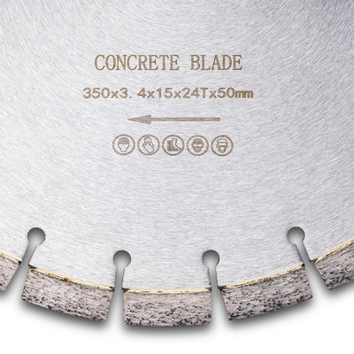 High Speed Diamond Tools voor het verwerken van steen D350mm Segmented Diamond Saw Blade