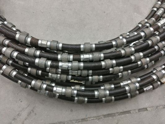 Rubber Spring Diamond Wire Saw Rope voor graniet in Vietnam Milieu Bescherming