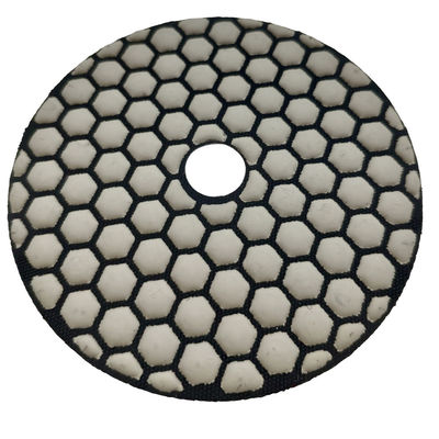 Gepersonaliseerde 3"/4"/5"/6" droge flexibele diamant-sandplaat voor steenpoetsmachine