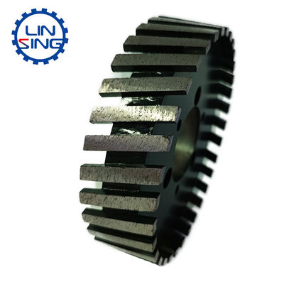 Flexibel en duurzaam met diamant gesegmenteerde CNC Turbo Stubbing Wheel 86mm wiel