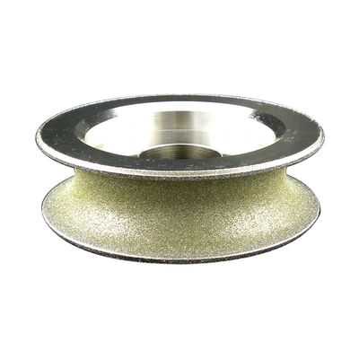 64-134 mm lange levensduur Steenblokprofielwerktuigen CNC Vacuum Drazed Diamant slijpwiel Voor profilen