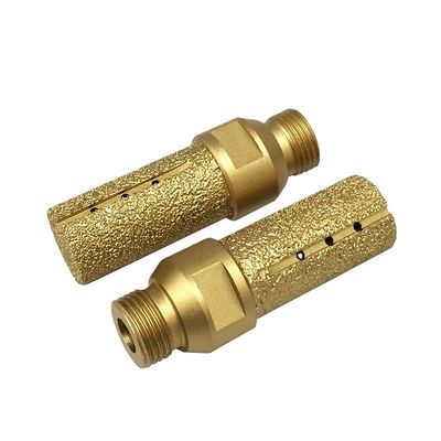 CNC-sinkmachine Diamanten vacuümgebrazen vingerstuk voor het frezen van het wastafelwiel op het aanrecht