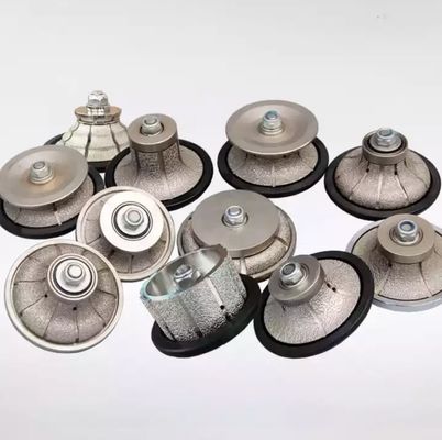 Stabiele prestaties en lange levensduur Diamanten gereedschappen Vacuum geslepen Diamanten router bits