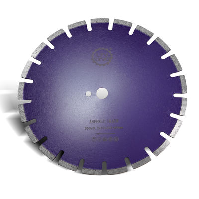 Diamantpoeder Segmented Diamantzaagmes Voor Asfalt Snijden Met 5/8in Arbor Grootte