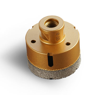 OEM-ondersteuning Op maat gemaakte M14 Vacuum Drazed Diamond Core Drill Bit voor het snijden van beton