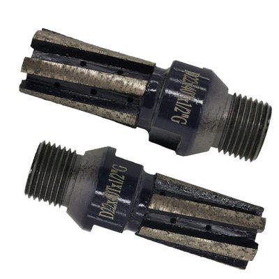 TiCN-coating D24MM Diamant sinterfinger/freesstuk voor graniet voor steensinkwielen