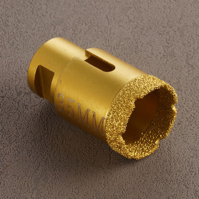 OEM-ondersteuning Op maat gemaakte M14 Vacuum Drazed Diamond Core Drill Bit voor het snijden van beton