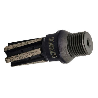 Op maat gemaakte ondersteuning OBM Diamant wasbak wiel CNC freesmachine Segmented Finger Bit