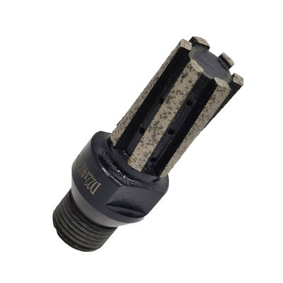 Op maat gemaakte ondersteuning OBM Diamant wasbak wiel CNC freesmachine Segmented Finger Bit
