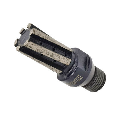 Op maat gemaakte ondersteuning OBM Diamant wasbak wiel CNC freesmachine Segmented Finger Bit