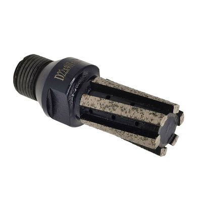 Op maat gemaakte ondersteuning OBM Diamant wasbak wiel CNC freesmachine Segmented Finger Bit