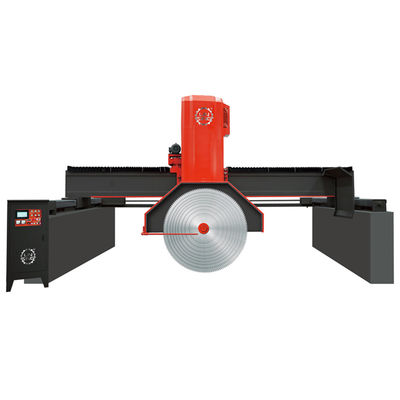 Linsing Four Post Guide Multi Blade Bridge Saw Machine voor het snijden van granietblokken