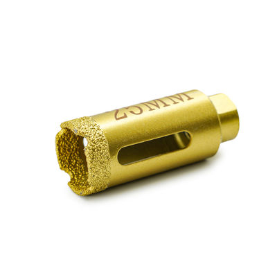 OBM Support Linsing Diamond Vacuum Brazed Dry Drilling Core Bits voor granietbeton