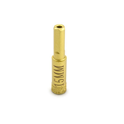 Op maat gemaakte ondersteuning Europese Vacuum Brazed Diamond Core Drill Bit voor keramische tegels