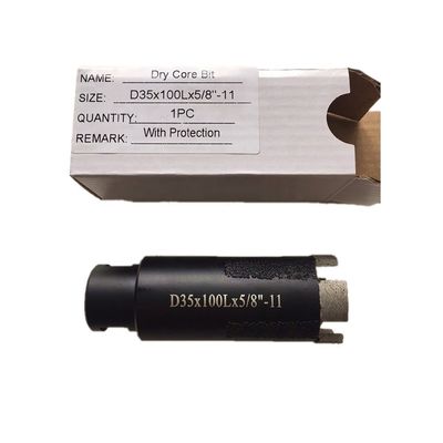 30 mm diameter marmersteen diamant boorgereedschap met 100 mm lengte gesegmenteerde boor