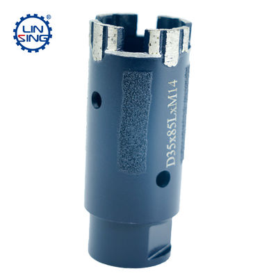 Op maat gemaakte ondersteuning OEM Diamond Core Drill Bit voor vuurvaste baksteen en steen boren