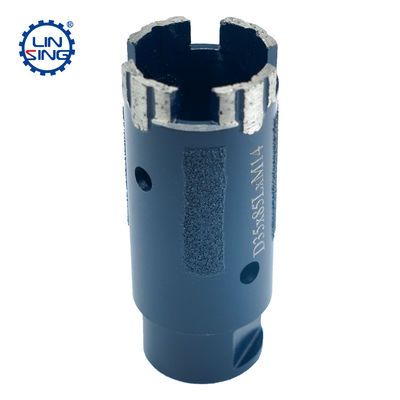 Op maat gemaakte ondersteuning OEM Diamond Core Drill Bit voor vuurvaste baksteen en steen boren