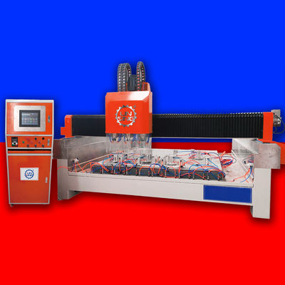 DSP-besturingssysteem 5-assige 3D-CNC-steengraveringsmachine voor het graveren van granietmarmer