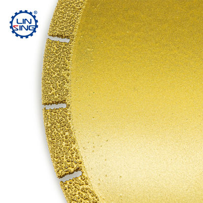 140 Tanden 20/22.23/25.4mm Geboren mm Metal Cutting Disc Vacuum Brazed Diamond Saw Blade