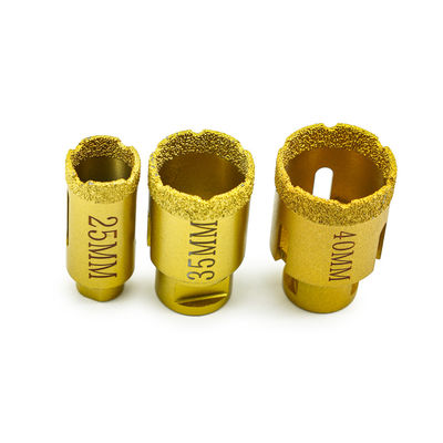 Diamantgesegmenteerde kernborrel voor het boren van marmer en harde steen 19-125 mm in diameter