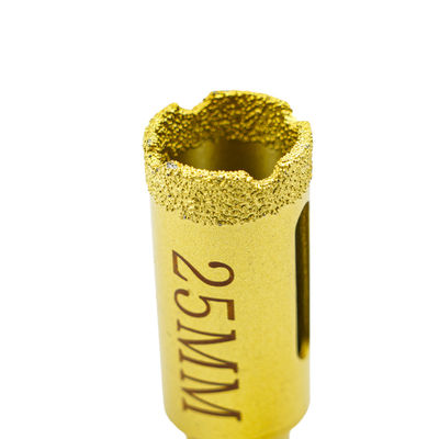 Diamantgesegmenteerde kernborrel voor het boren van marmer en harde steen 19-125 mm in diameter