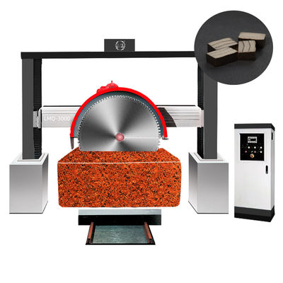 3200 mm Gantry type Multiblade Stone Cutting Saw Cutter voor Marmer Granite Quartz Sandstone