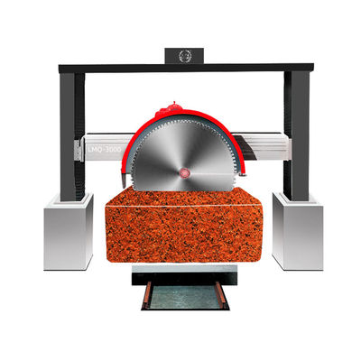 3200 mm Gantry type Multiblade Stone Cutting Saw Cutter voor Marmer Granite Quartz Sandstone